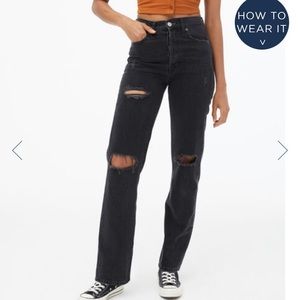 Aeropostale 90s Baggy Jean Black